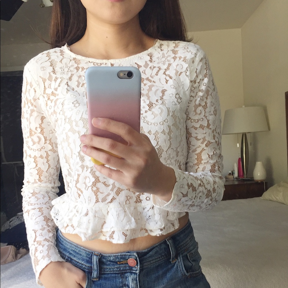 Zara Lace Top